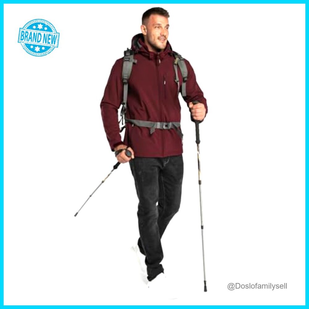 Lightweight Softshell Jacket Fleece Lined Hooded … - image 3